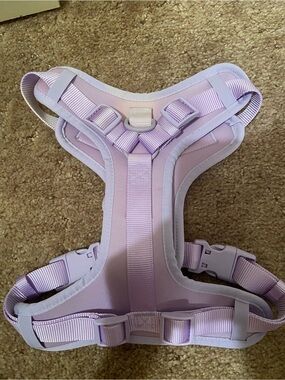 Lavender Padded No-Pull Dog Harness with Adjustable Straps